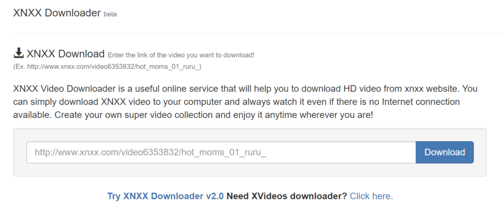 Xvideos Dowloader Steps
